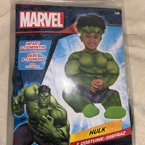 Other - NWT Marvel Hulk Kids Costume - INFANT SIZE 6-12 MONTHS